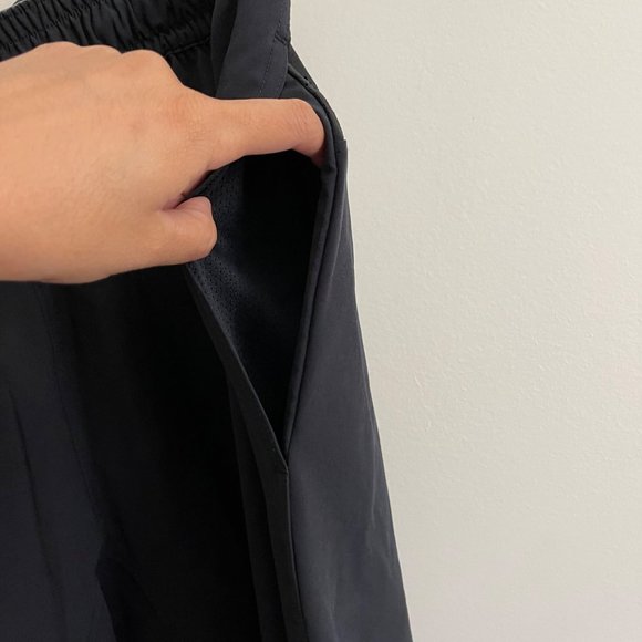 Mens Under Armour Black Heat Gear Zipped Pants Large - Picture 8 of 10